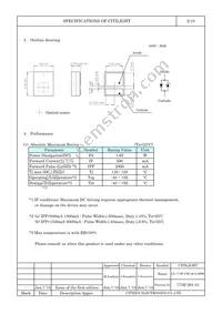 CL-773F-CW18C4-SDW-T Datasheet Page 2