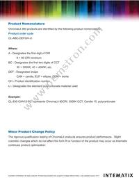 CL-930-ELP40-PC Datasheet Page 3