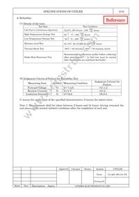 CL-963-1W-C01-TS Datasheet Page 5