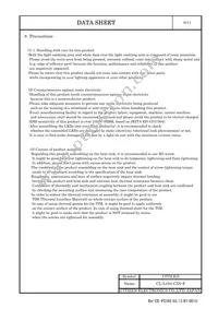 CL-L104-C3N-F Datasheet Page 9