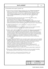 CL-L104-C3N-F Datasheet Page 12