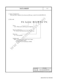 CL-L104-HC3WW1-F5 Datasheet Page 2