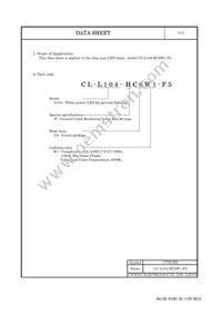 CL-L104-HC6W1-F5 Datasheet Page 2