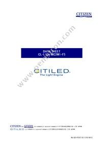 CL-L104-MC3W1-F5 Datasheet Cover