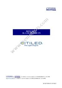 CL-L104-MC3WW1-F5 Datasheet Cover