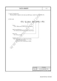 CL-L104-MC6W1-F5 Datasheet Page 2