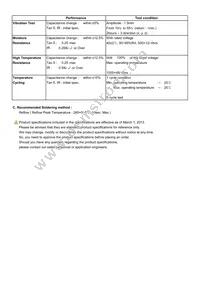 CL02A224MQ2NNNC Datasheet Page 2