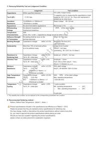 CL03A105MP3ZSNH Datasheet Page 2