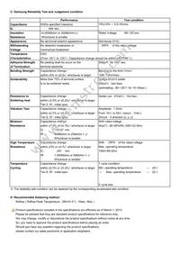 CL03C4R7CA3GNNH Datasheet Page 2