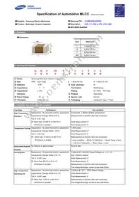 CL05B102KA5VPNC Datasheet Cover