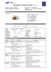 CL05B472KB5VPNC Datasheet Cover