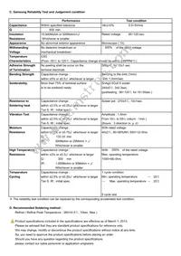 CL05C100JB5NNNC Datasheet Page 2