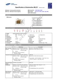 CL05C1R8CC51PNC Datasheet Cover