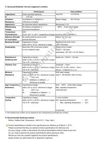 CL05CR75BB5NNNC Datasheet Page 2