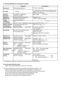 CL05F153ZA5NNNC Datasheet Page 2