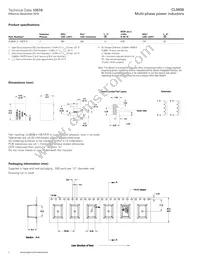 CL0608-2-100TR-R Datasheet Page 2