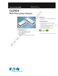 CL0904-3-50TR-R Cover