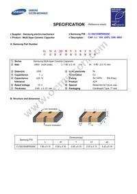 CL10A105MP6NXNC Cover