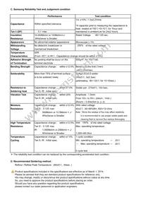 CL10A105MP6NXNC Datasheet Page 2