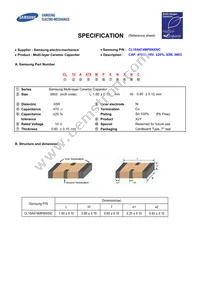 CL10A474MP6NXNC Datasheet Cover