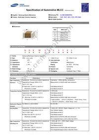 CL10B154KB8VPNC Datasheet Cover