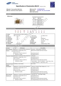 CL10B224KO8VPNC Datasheet Cover