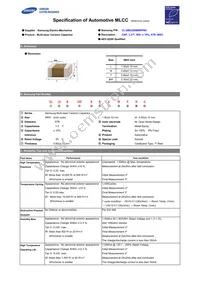 CL10B332KB8WPNC Datasheet Cover
