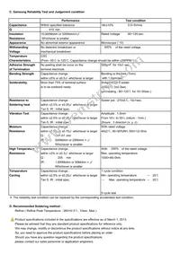 CL10C0R5BB8NNND Datasheet Page 2