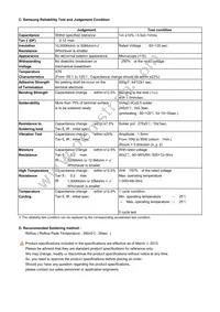 CL10Y104MR5NJND Datasheet Page 2