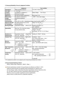 CL10Y105MR5NJNC Datasheet Page 2