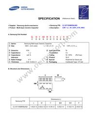 CL10Y105MR5NJND Datasheet Cover