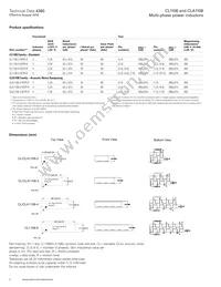 CL1108-5-50TR-R Datasheet Page 2