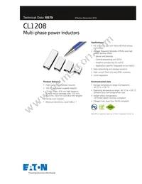 CL1208-3-100TR-R Datasheet Cover