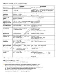 CL21B151KBANNNC Datasheet Page 2