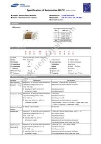 CL21B473KBCWPNC Datasheet Cover