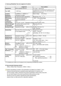 CL31B104KACNBNC Datasheet Page 2