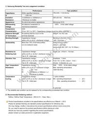 CL31C330JIFNNNE Datasheet Page 2