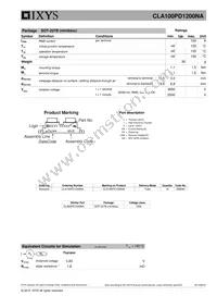 CLA100PD1200NA Datasheet Page 3