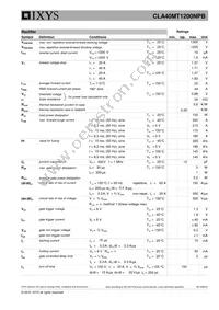 CLA40MT1200NPB Datasheet Page 2