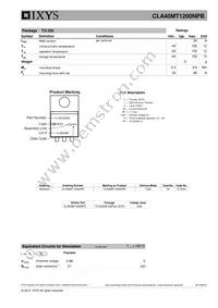 CLA40MT1200NPB Datasheet Page 3