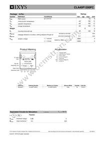 CLA40P1200FC Datasheet Page 3