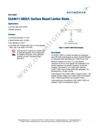 CLA4611-085LF Datasheet Cover