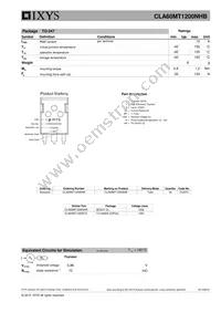 CLA60MT1200NHB Datasheet Page 3