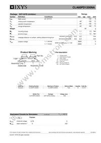 CLA60PD1200NA Datasheet Page 3