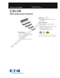 CLB1108-5-50TR-R Cover