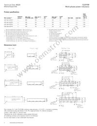 CLB1108-5-50TR-R Datasheet Page 2