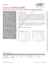 CLC1008IST5 Datasheet Cover