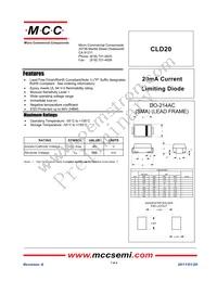CLD20-TP Datasheet Cover