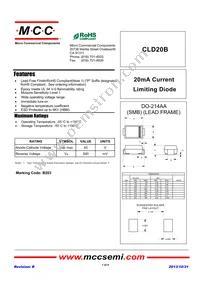CLD20B-TP Datasheet Cover