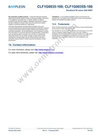 CLF1G0035S-100 Datasheet Page 19